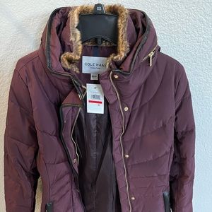 Cole Haan signature burgundy, XS jacket